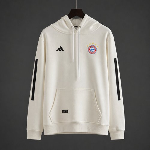 26/27 Bayern Muich Home Cream Hoodie 9 Colors