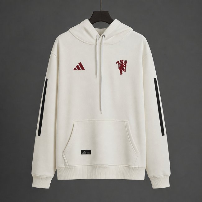 26/27 Manchester United FC Third White Hoodie 9 Colors
