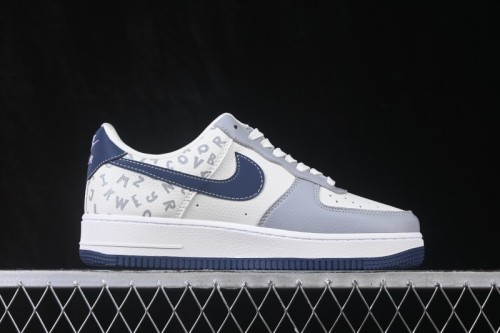 Nike Air Force 1 '07 Low Casual Skateboarding Shoes with Full-Length Air Cushion - WY0655-115