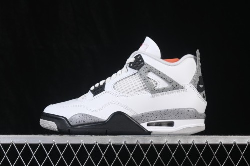 Nike Air Jordan 4 Retro White Cement Basketball Shoes - FV5029-100