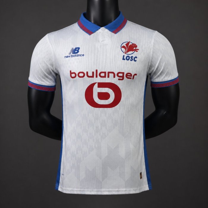Player Version 26/27 LOSC Lille White Away Jersey