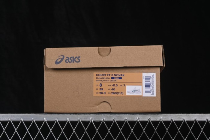 Asics Court FF 3 Retro Cushioned Running Shoes with Breathable Upper - 1041A361-100