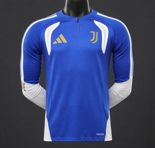 Player Version 26/27 Juventus FC Blue Long Sleeve Jersey