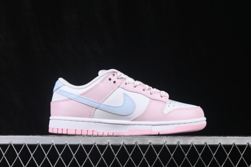 Nike SB Dunk Low White Grey Pink Low-Top Casual Skateboarding Shoes - IB3484-001