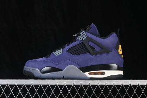 Nike Air Jordan 4 Retro Lakers Basketball Shoes - FV5029-500