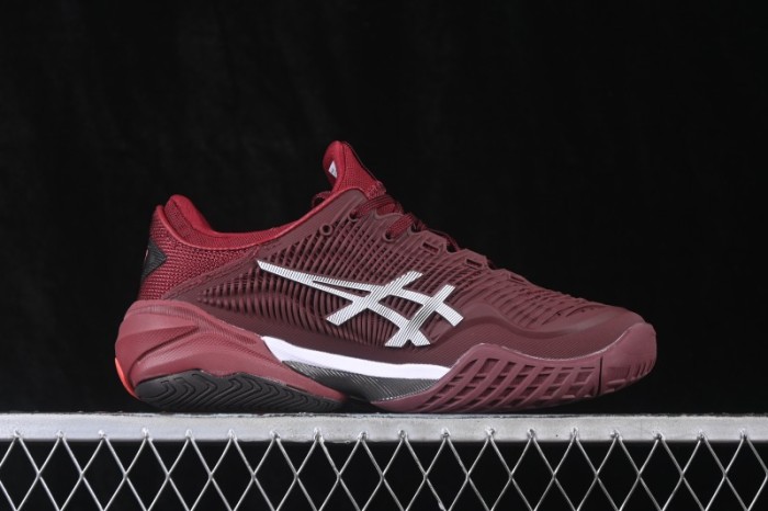 Asics Court FF 3 Novak Retro Breathable Cushioned Casual Running Shoes - 1041A370-600