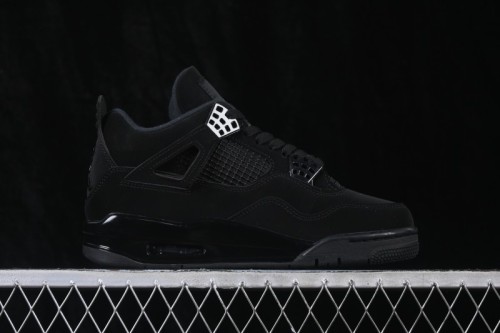 Nike Air Jordan 4 Retro Black Cat Basketball Shoes - CU1110-010