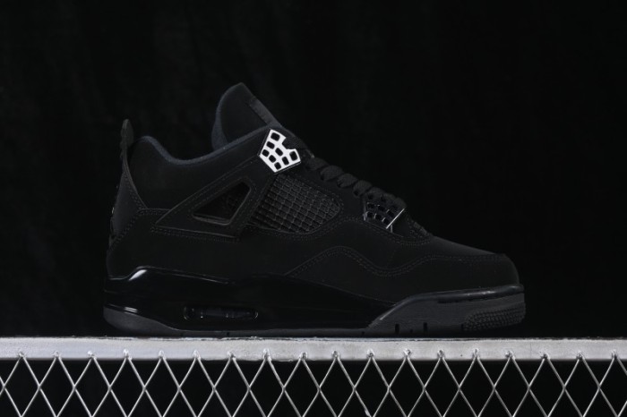 Nike Air Jordan 4 Retro Black Cat Basketball Shoes - CU1110-010