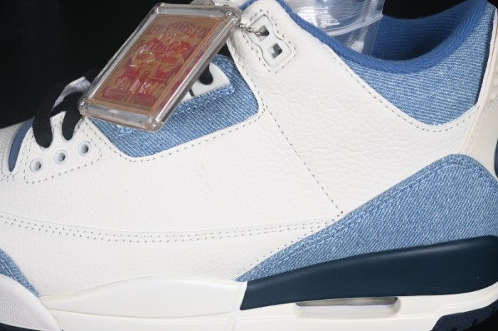 Levi's x Air Jordan 3 Retro High Denim Collaboration Basketball Shoes - IR0912-400