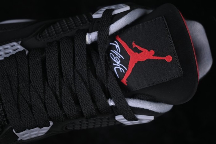 Nike Air Jordan 4 Retro 'Bred' Basketball Shoes - 308497-060
