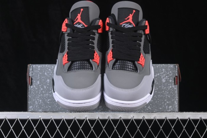 Air Jordan 4 Retro Infrared Black Grey - DH6927-061