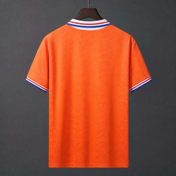 Retro 1994 Netherlands National Team Orange Home Jersey