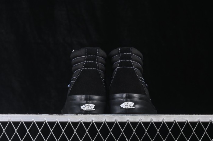 Vans Skate Sk8-Hi Retro Casual Low-Top Skate Shoes - VN0A5FCCBLK