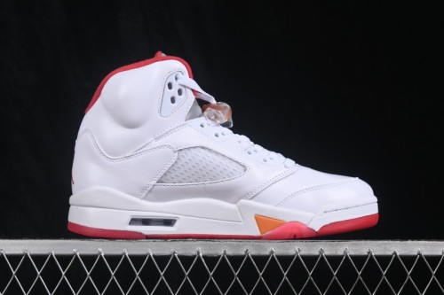 Air Jordan 5 Retro Sunset AJ5 White Orange Red IV5678-102