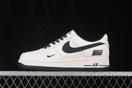 Nike Air Force 1 '07 Low Black White Classic Low-Top Casual Sneakers - JP8028-073