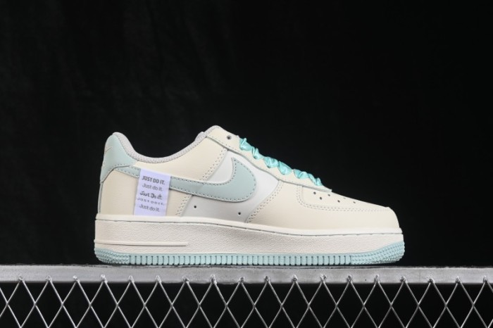 Nike Air Force 1 '07 Low Green Grape Leopard Pop Hand-Painted Graffiti Casual Sneakers - FB1839-112