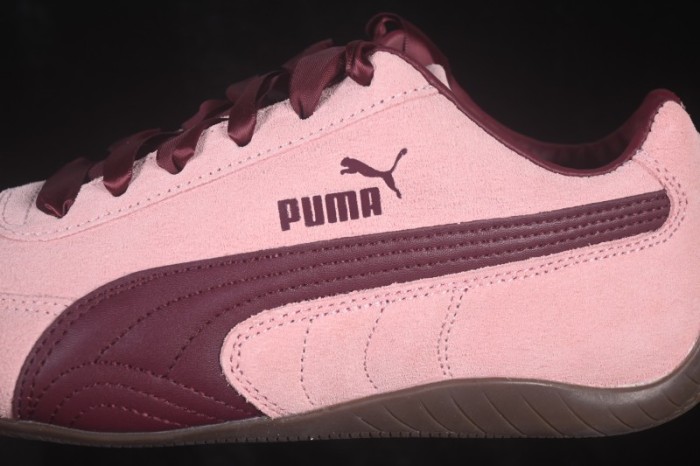 Puma Speedcat Low-Top Lifestyle Racing Sneakers with Leather Upper - 408177-01