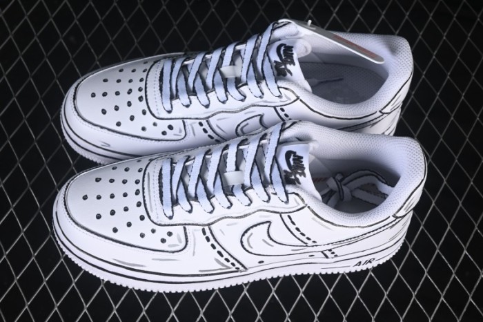 Nike Air Force 1 '07 Low Air Force 1 Low Casual Sneakers - DD8959-100