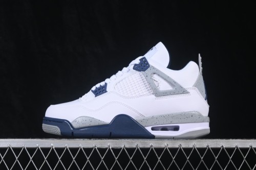 Nike Air Jordan 4 Retro Midnight Navy Basketball Shoes - DH6927-140