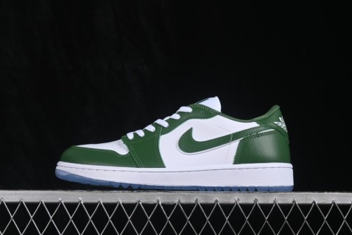 Air Jordan 1 Low AJ1 Olive Green White Low-Top Retro Cultural Basketball Shoes - DD9315-300