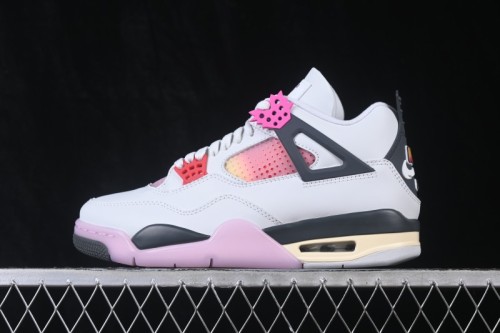 Nike Air Jordan 4 Retro Comic Style Basketball Shoes - JA1135-100