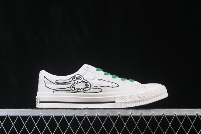 Converse Daisuke Kondo x Converse One Star Canvas Low-Top Sneakers - 33702550