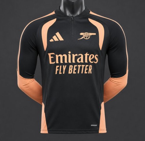 Player Version 26/27 Arsenal FC Black  Long Sleeve Jersey