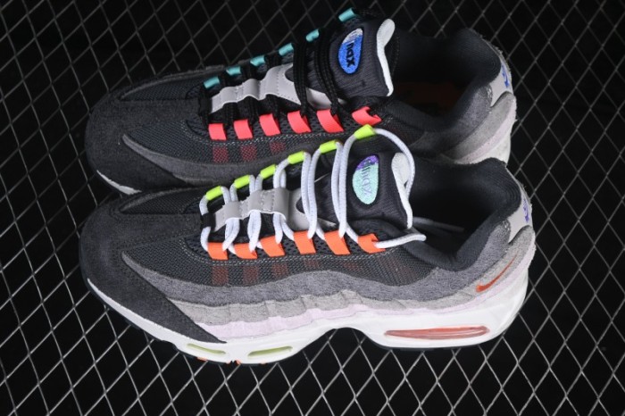 Nike Air Max 95 Big Bubble Prm Retro Cushioned Running Shoes - IU2636-300