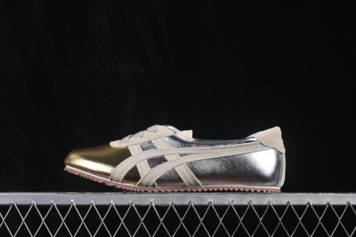 Versace x Onitsuka Tiger Tai-Chi Sakura Lace-Up Flat Low-Top Casual Sneakers - G.C3