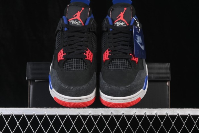 Nike Air Jordan 4 Retro AJ4 Black Grey Blue - FV5029-003