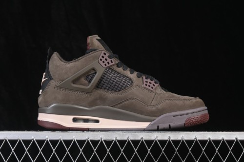 Nike A Ma Maniere x Air Jordan 4 Retro Dark Mocha Basketball Shoes - IF3102-200