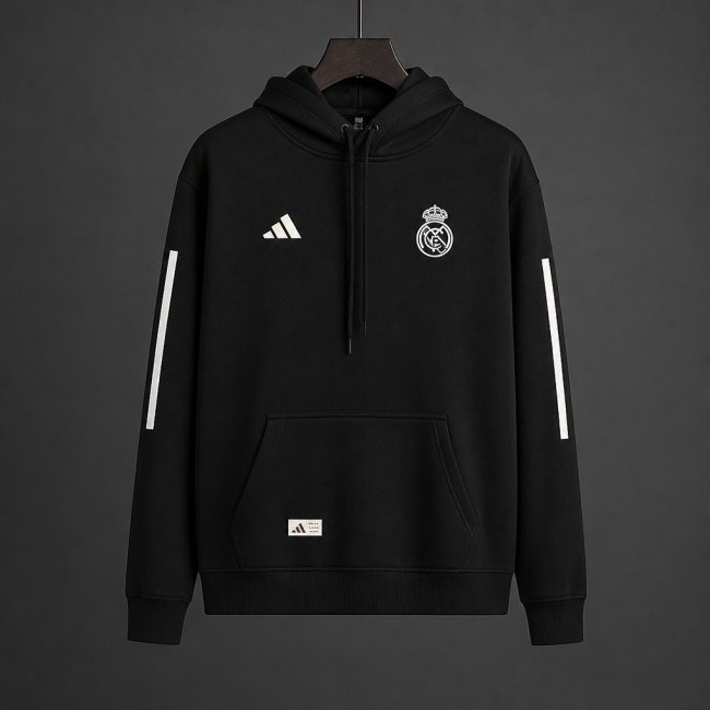 26/27 Real Madrid CF Third Black Hoodie 9 Colors