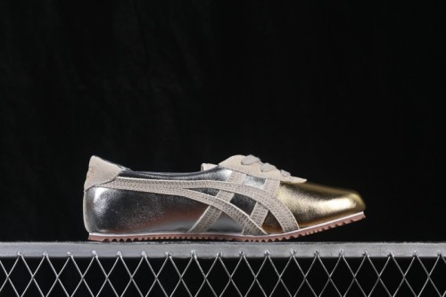 Versace x Onitsuka Tiger Tai-Chi Sakura Lace-Up Flat Low-Top Casual Sneakers - G.C3