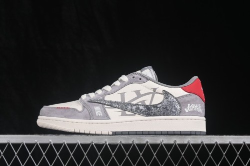 Nike Air Jordan 1 Low OG SP Travis Scott x Fragment Design Sneakers - CW6688-118