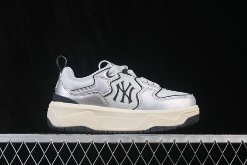 New York Yankees MLB Chunky Curve Liner Thick Sole Casual Running Shoes - 3ASXM096N50SIS
