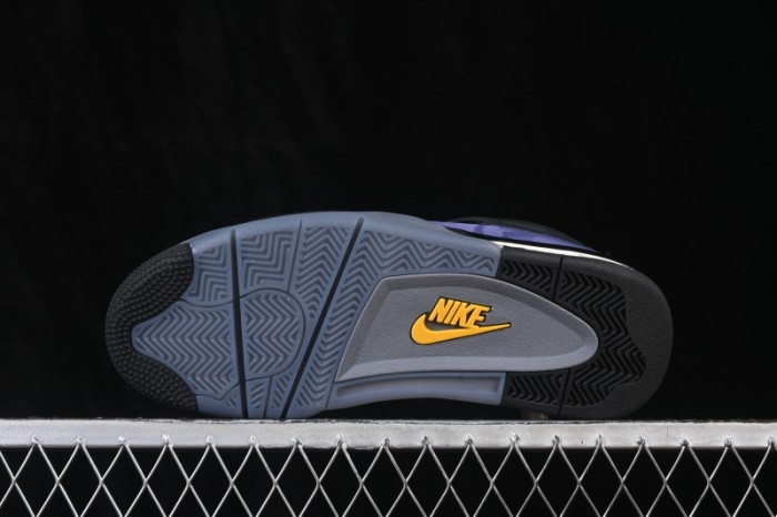 Nike Air Jordan 4 Retro Lakers Basketball Shoes - FV5029-500