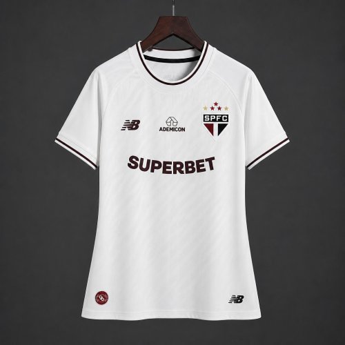 26/27 Womens São Paulo FC White Home Jersey