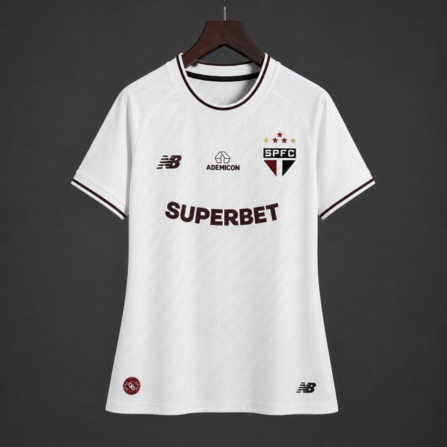 26/27 Womens São Paulo FC White Home Jersey