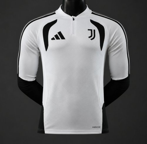 Player Version 26/27 Juventus FC White  Long Sleeve Jersey