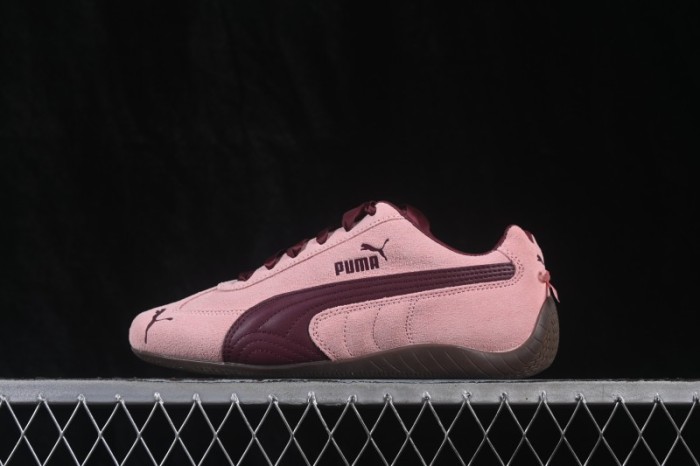Puma Speedcat Low-Top Lifestyle Racing Sneakers with Leather Upper - 408177-01
