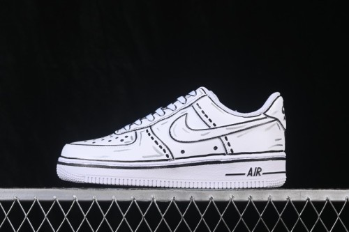 Nike Air Force 1 '07 Low Air Force 1 Low Casual Sneakers - DD8959-100