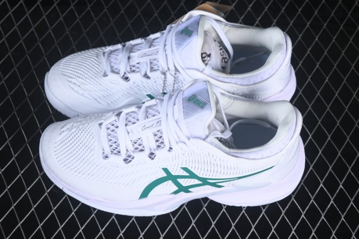 Asics Court FF 3 Retro Cushioned Running Shoes with Breathable Upper - 1041A361-100