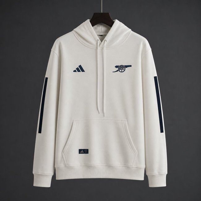 26/27 Arsenal Away White Hoodie 9 Colors