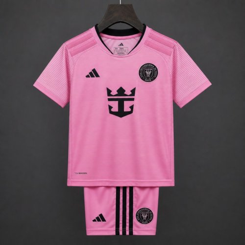 26/27 Kids Inter Miami Home Pink Jersey