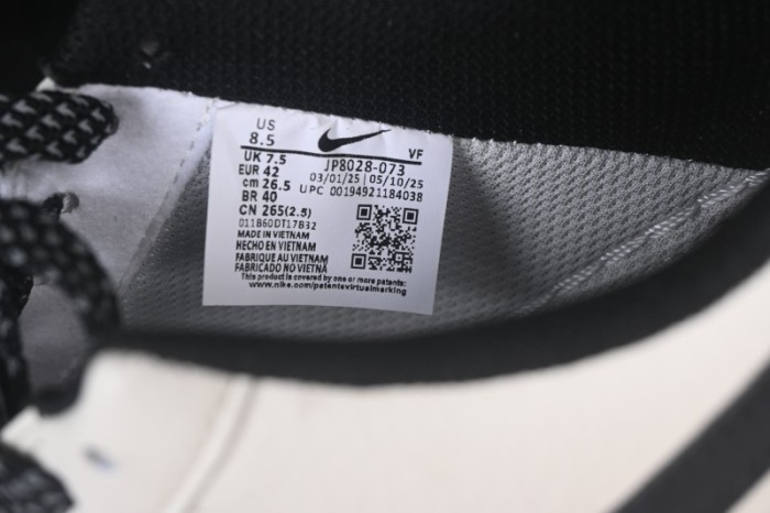 Nike Air Force 1 '07 Low Black White Classic Low-Top Casual Sneakers - JP8028-073