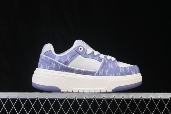MLB Chunky Curve Liner New York Yankees Thick Sole Casual Running Shoes - 3ASXM016N50LDS
