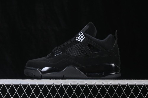 Nike Air Jordan 4 Retro Black Cat Basketball Shoes - CU1110-010