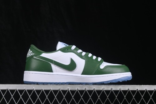 Air Jordan 1 Low AJ1 Olive Green White Low-Top Retro Cultural Basketball Shoes - DD9315-300