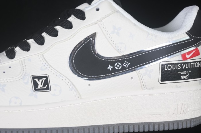 Nike Air Force 1 '07 Low Casual Sneakers with Full-Length Air Cushion - MM3399-838