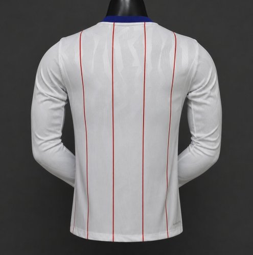 Player Version 26/27 Chelsea FC White with Red Pinstripe Third Long Sleeve Jersey
